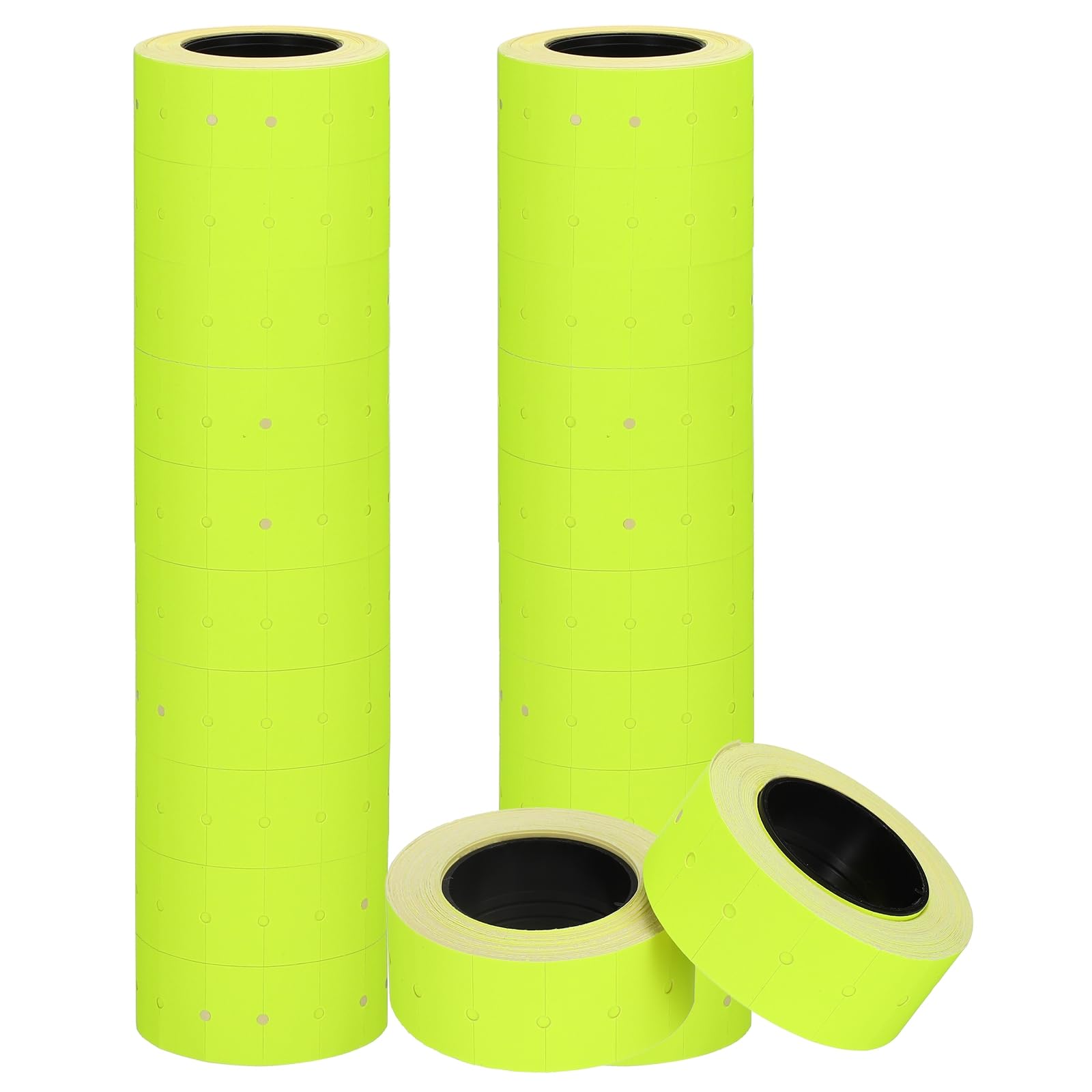 PATIKIL Price Gun Labels for Mx-5500, (20 Roll 10000Pcs, Yellow), Sticky Price Marker Label Stickers Blank Tag Stickers, Suit for - Retail Shop Office