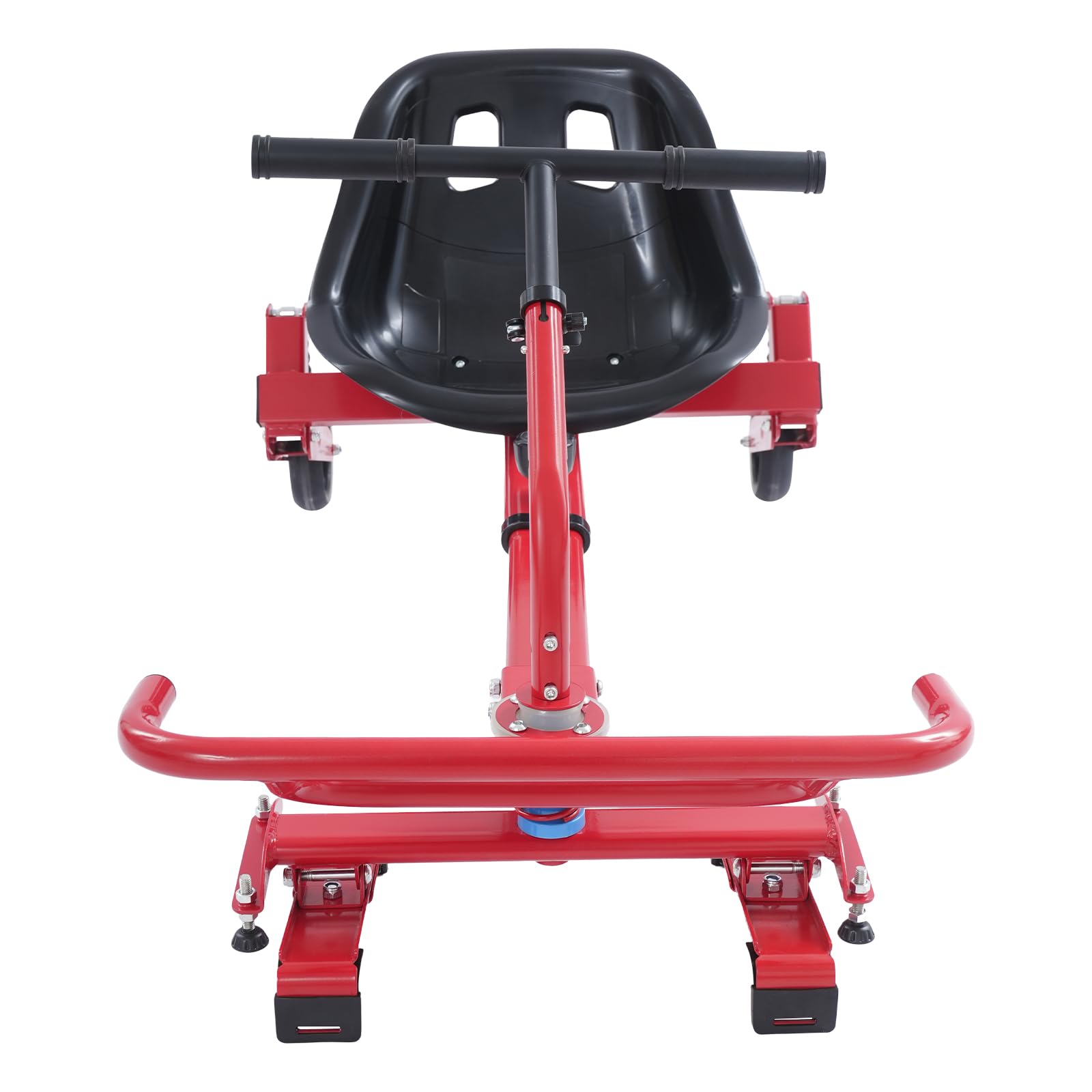 Siège d'hoverboard absorbant les chocs, rouge, accessoire pour hoverboard, kart réglable, deux ronds, auto-équilibre, pour adultes et enfants