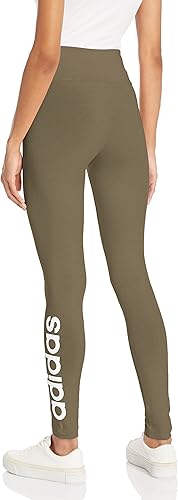 Miniatura 2 de adidas Leggings Essentials de cintura alta con logotipo para mujer