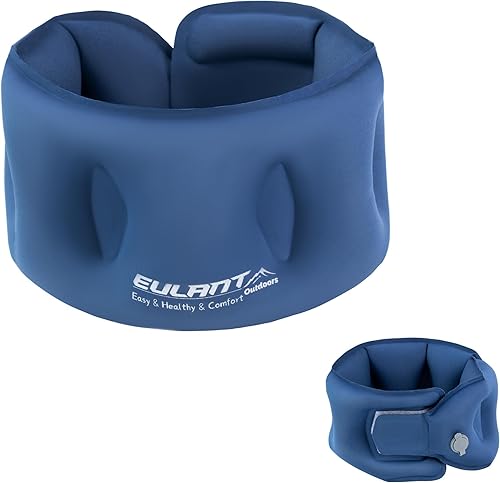 Miniatura 1 de EULANT Almohada inflable para el cuello para regalo para aliviar el dolor, almohada inflable para aviones, almohadas inflables para viajes, oficina,