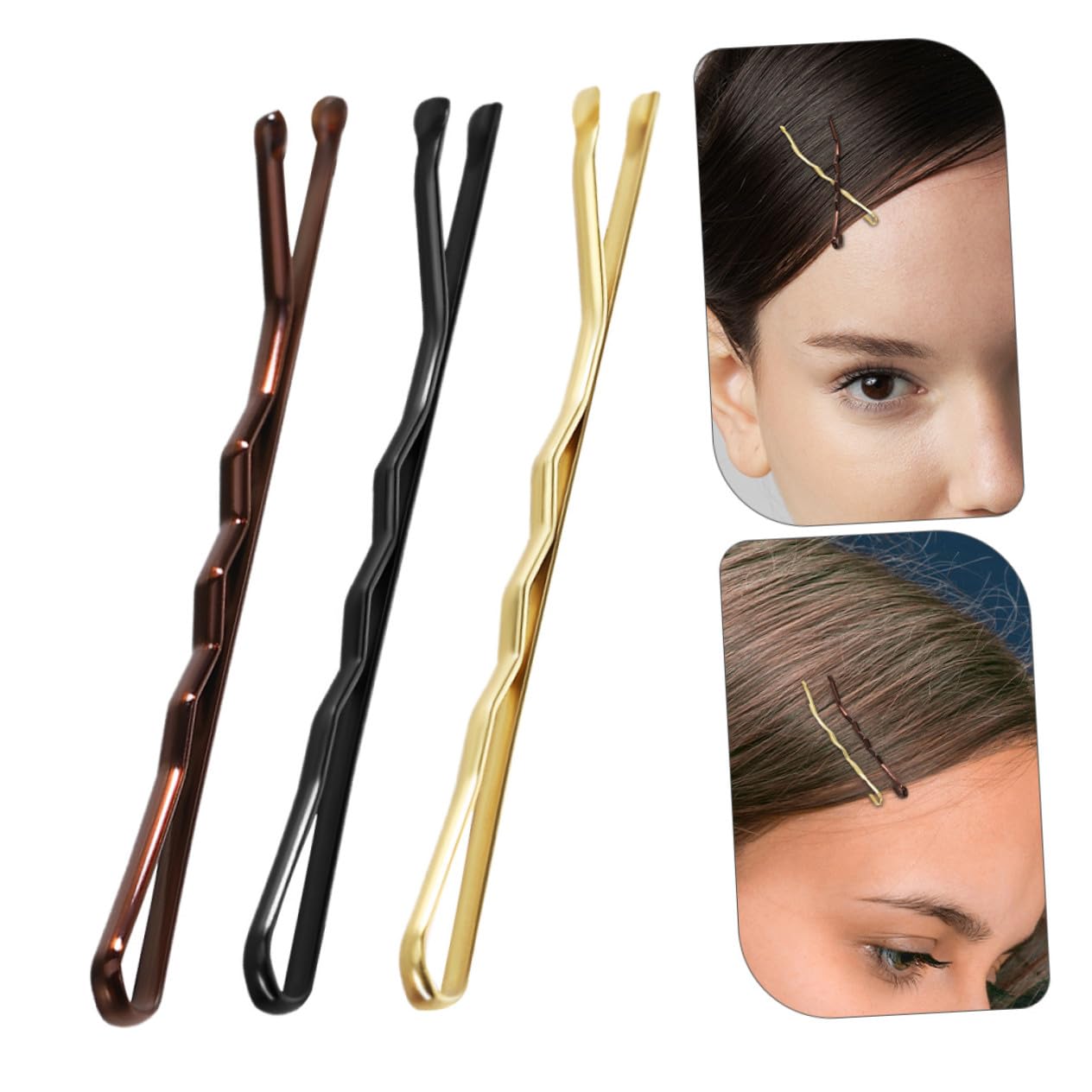 Gatuida 900stücke Metallhaarspangen Für Damen Und Mädchen Haarnadeln Zum Stylen Von Hochsteckfrisuren Kleine Haarspangen Aus Eisen Für Verschiedene Haartypen Inklusive Aufbewahrungsbox Für