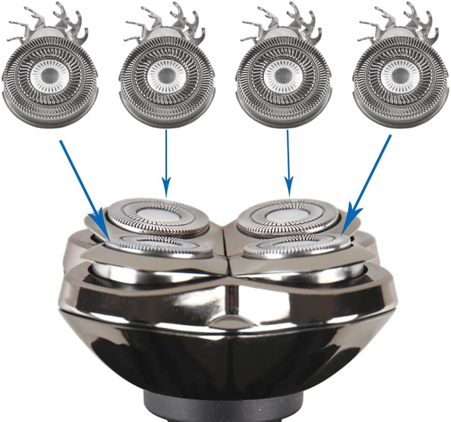Shaver Replacement blades,Electric Razor Replacement head,4Pack Health