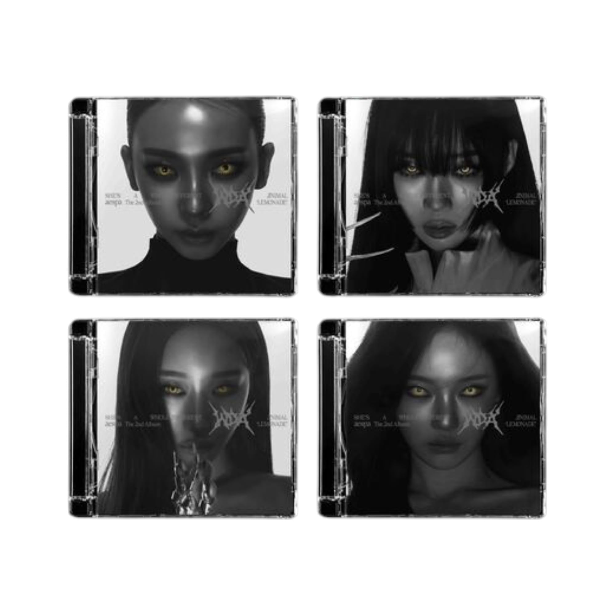 Álbum aespa LEMONADE MUTANT CD Música Coreana Fotolibro Random