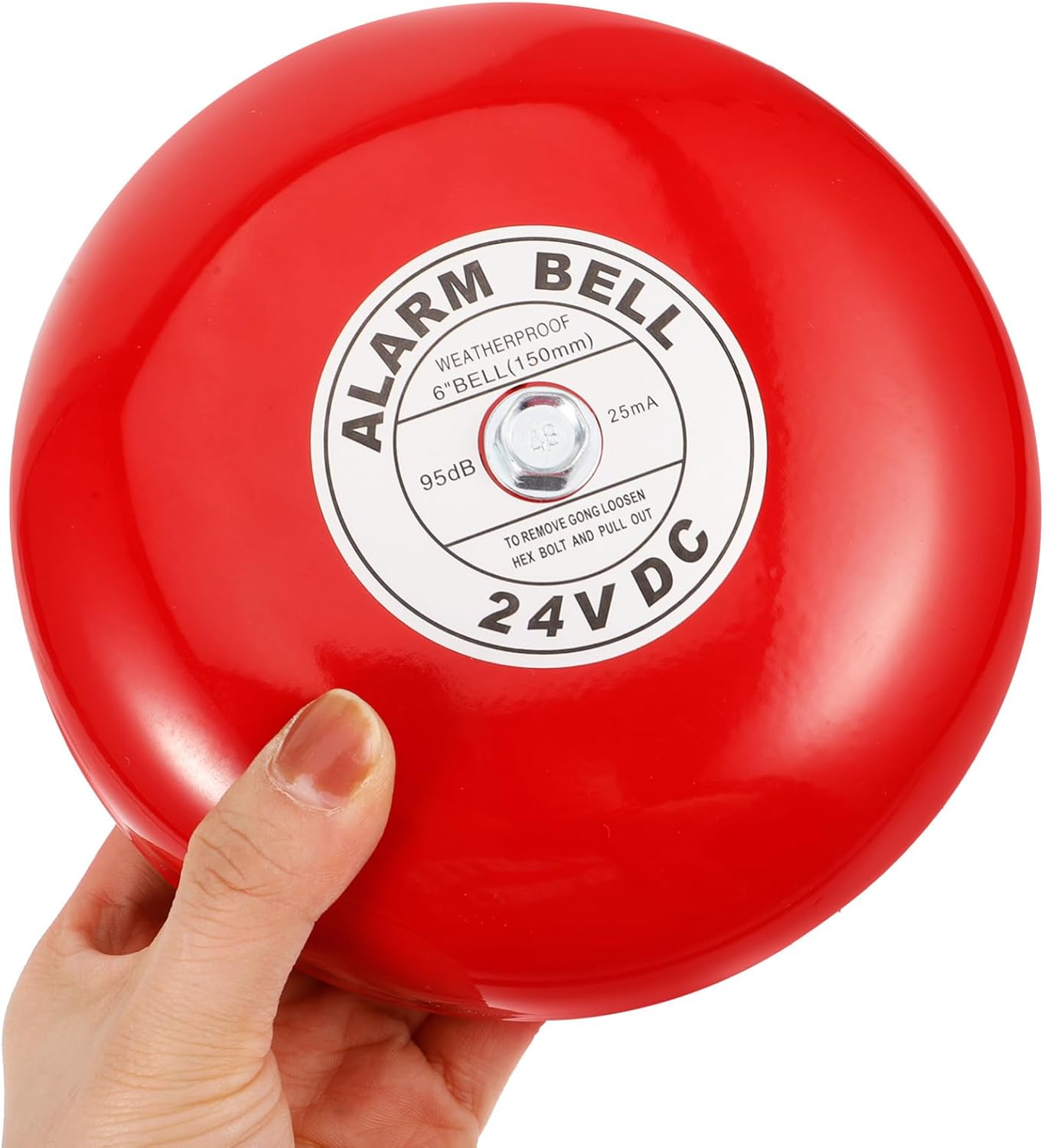 24v Fire Bell Electric Alarm Loud Ringing Industrial Strike Alarm for Elevators and Emergencies Easy Installation Durable Construction Versatile Use Safety Applications