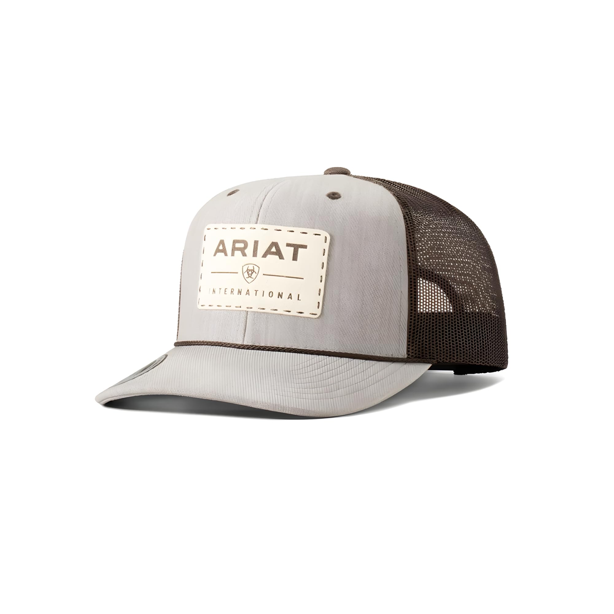 ARIAT Gorra Flex Fit 110 Snapback Para Hombre, Color Marrón Con Malla