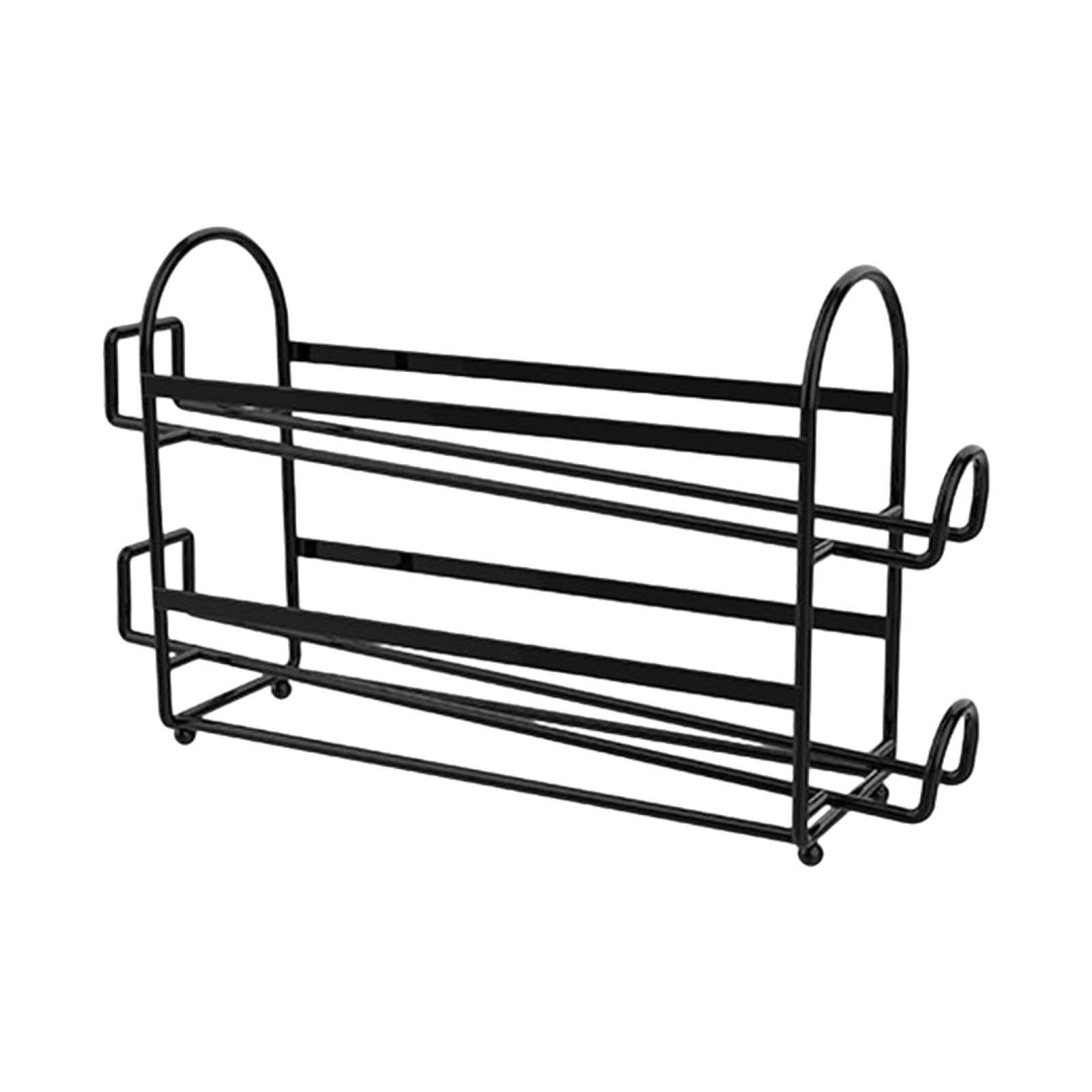 Metal Wire Egg Tray Storage Rolling Egg Dispenser for Cabinet