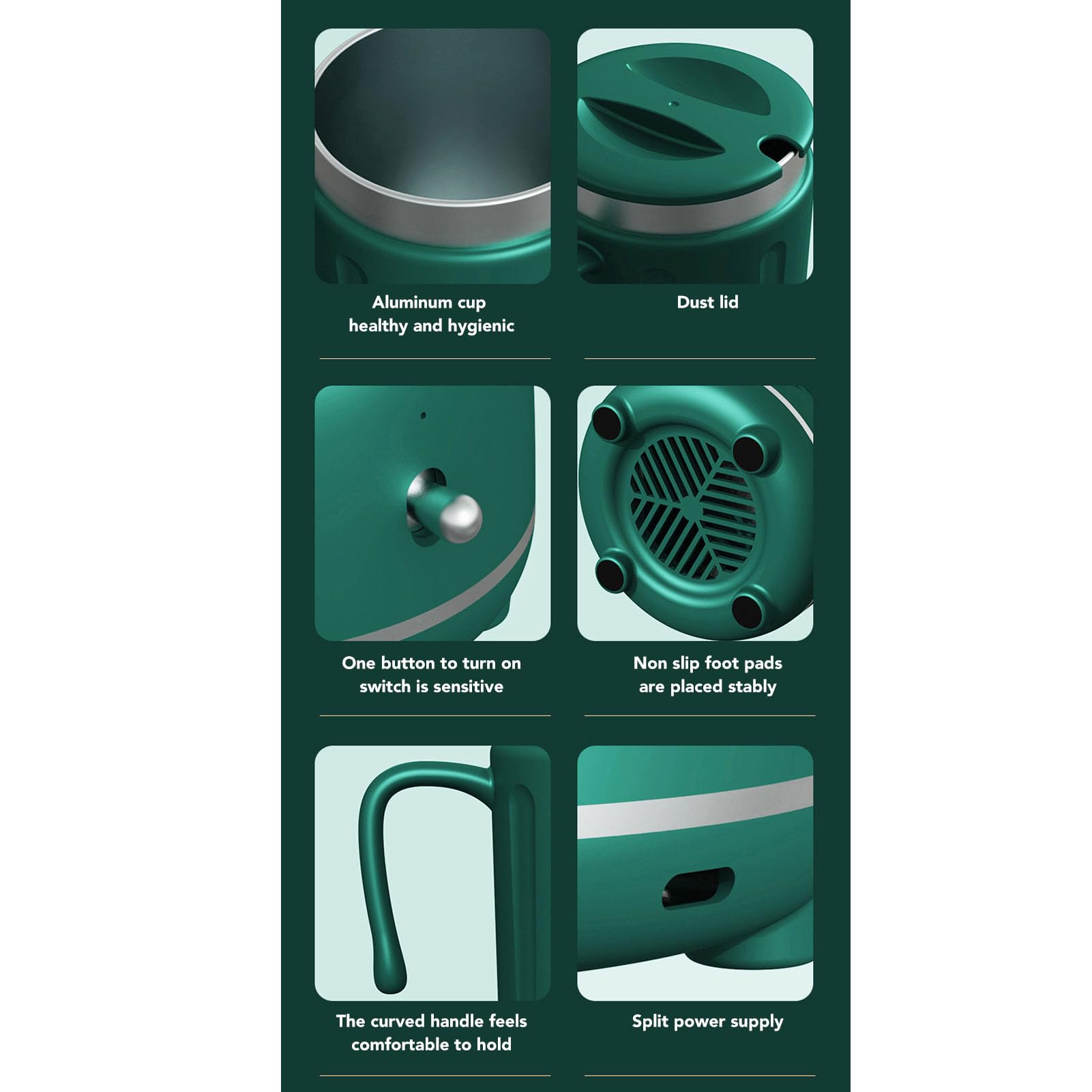 Riscaldatore Raffreddatore per Tazze con Design di Raffreddamento | Leggero, alimentato tramite USB, portatile, riscaldamento efficiente, ideale per i viaggi, ottimo per il caffè