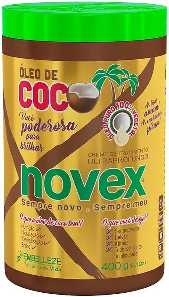 Embelleze - Cremoso Novex 400Gr Oleo De Coco