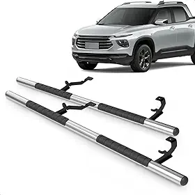 Par Estribo Lateral Tubular 2.1/2" Cromado Montana 2023 A 2025 Aço Carbono Kit Fixação Incluso