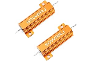 Chanzon 8 Ohm 50W Wirewound Aluminum Shell Resistor