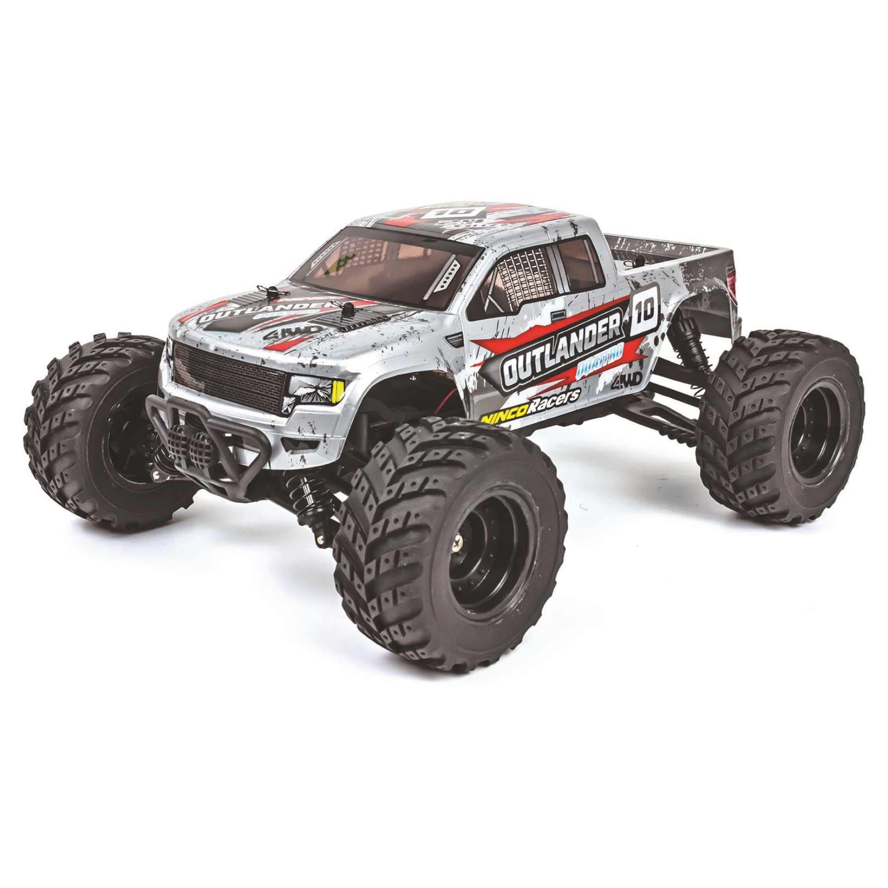 Ninco - NincoRacers Outlander. Monster truck Macchina Telecomandata Scala 1/12. Trazione Integrale. Misura: 34x26x15,5 cm. +14 anni. NH93141