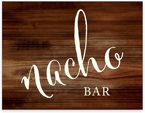 Miniatura 9 de Andaz Press Letreros para fiesta de boda, impresión de madera rústica, 8.5 x 11 pulgadas, The Hangover Only Lasts a Day But the Memories Last a