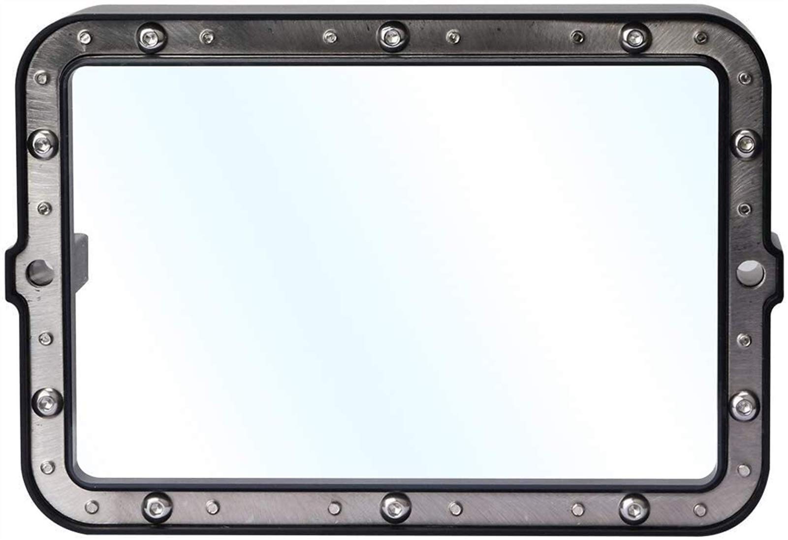parti della stampante Serbatoio in resina di alluminio con pellicola in foglio FEP IVA Telaio completamente in metallo resistente per parti di stampanti 3D LCD Photon SLA da 5,5/6,3 pollici Accessori