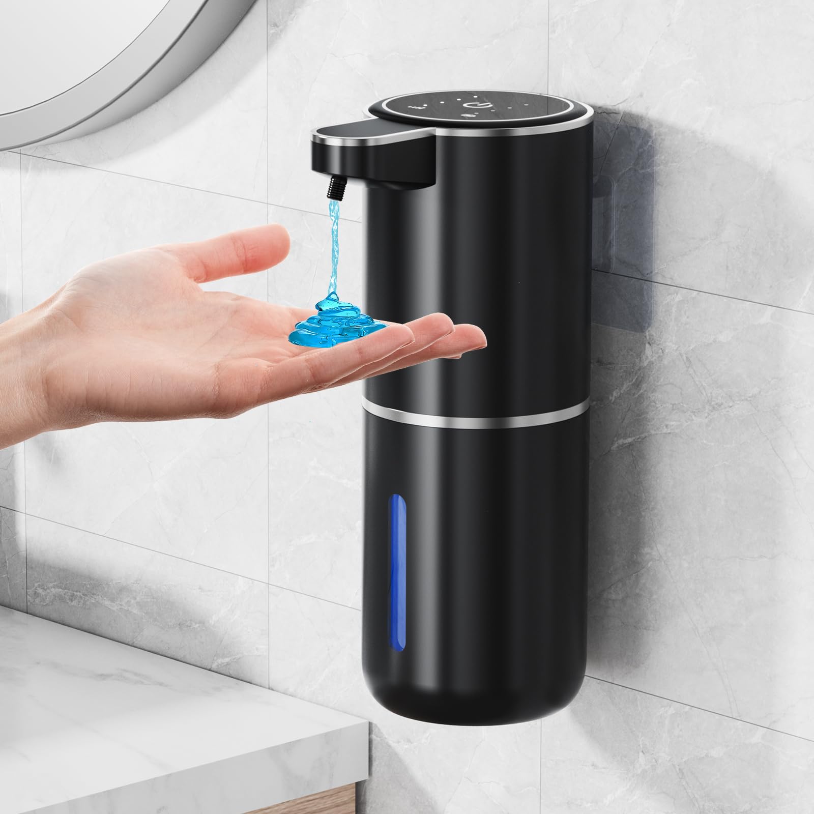 Distributeur automatique de savon design sans contact avec batterie 1200mAh