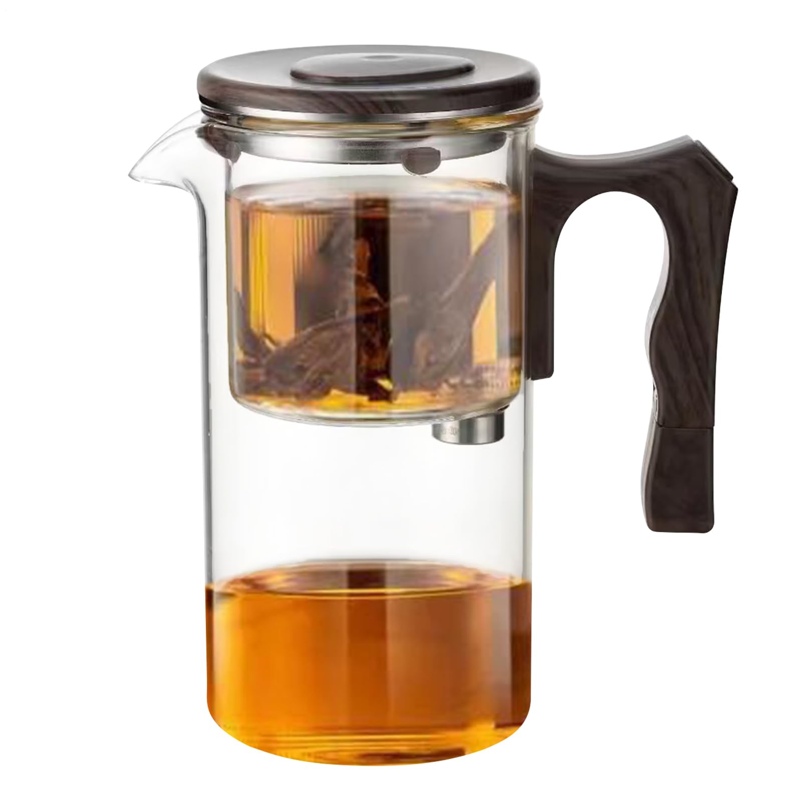 Pot de filtration en borosilicate résistant à la chaleur pour théière et bouilloire