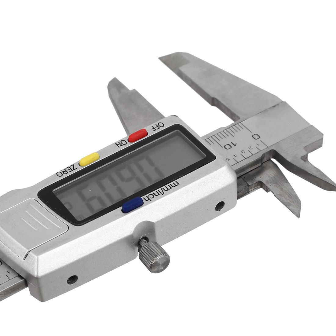 Aexit Elektroniczna suwmiarka cyfrowa 0-150 mm / 6 cali ze stali nierdzewnej(0-150mm/6" acier inox Vernier pied à coulisse digital électronique