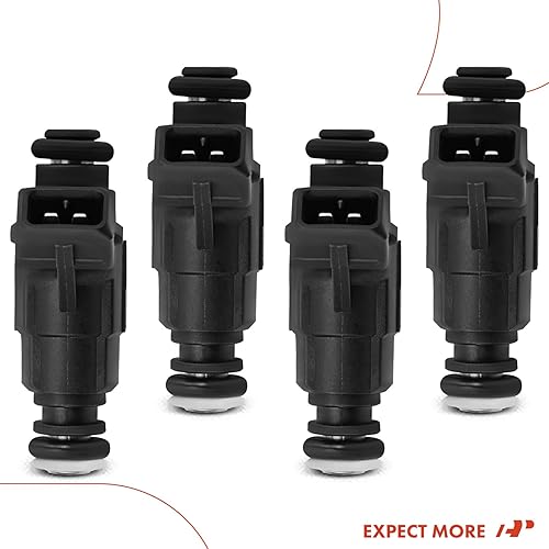 Miniatura 8 de A-Premium Inyectores de combustible compatibles con Audi TT 00-06 y Seat Leon 01-06, Toledo 2003 y VW Beetle 00-01, Golf 03-06, compatible con Jetta