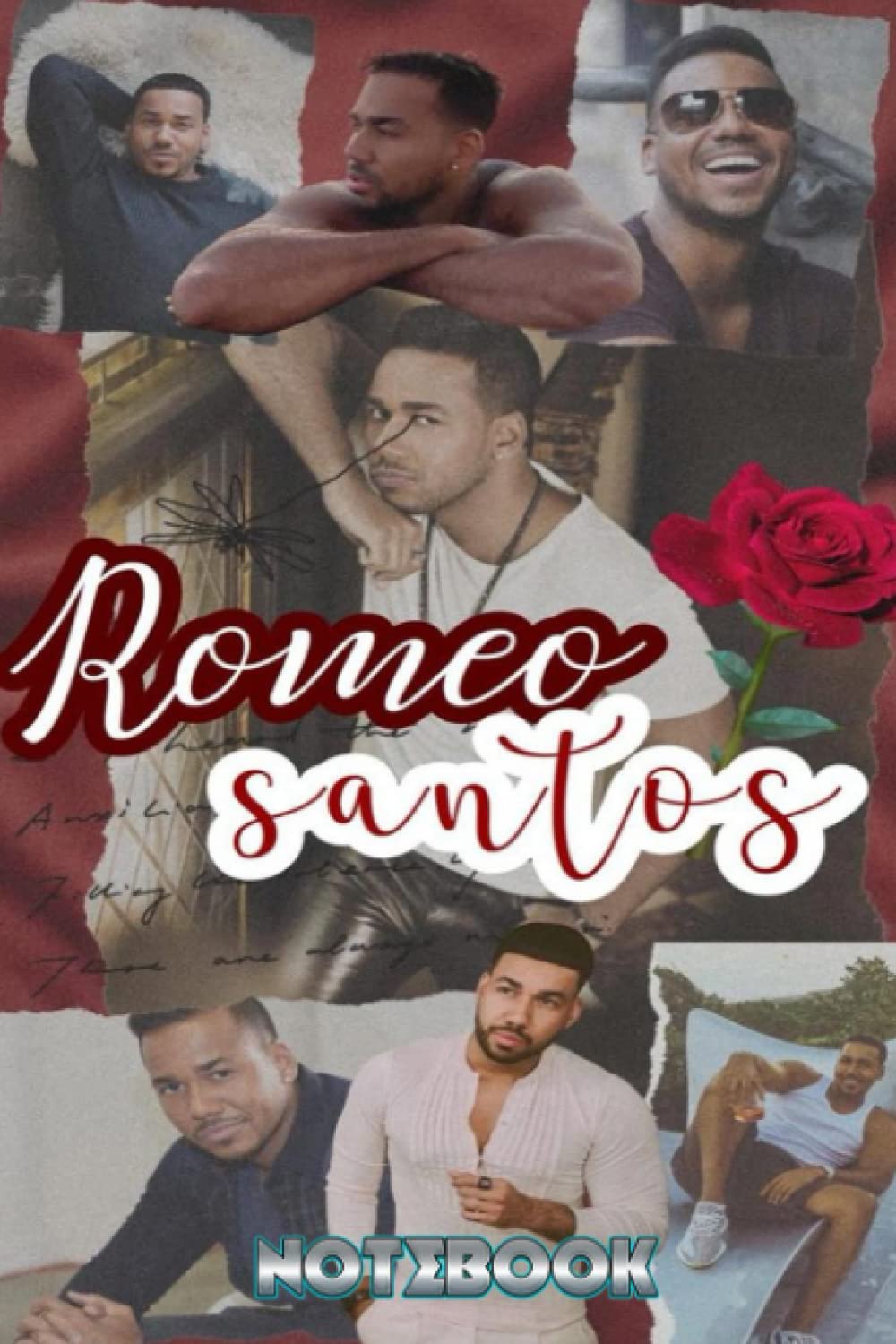 Notebook : Romeo Santos Lined Notebook Journal 6 x 9 100 Pages for Office, School Supplies , Thankgiving Notebook Gift Idea #286