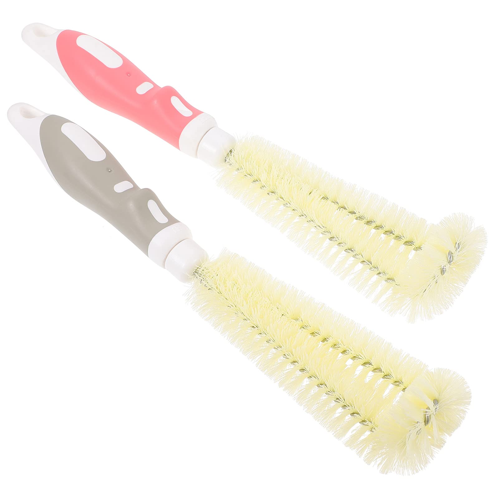 TOYANDONA 2pcs Baby Bottle Brush Bottle Cleaner Soft Bottle Brush Water Bottle Cleaning Brush for Washing Containers