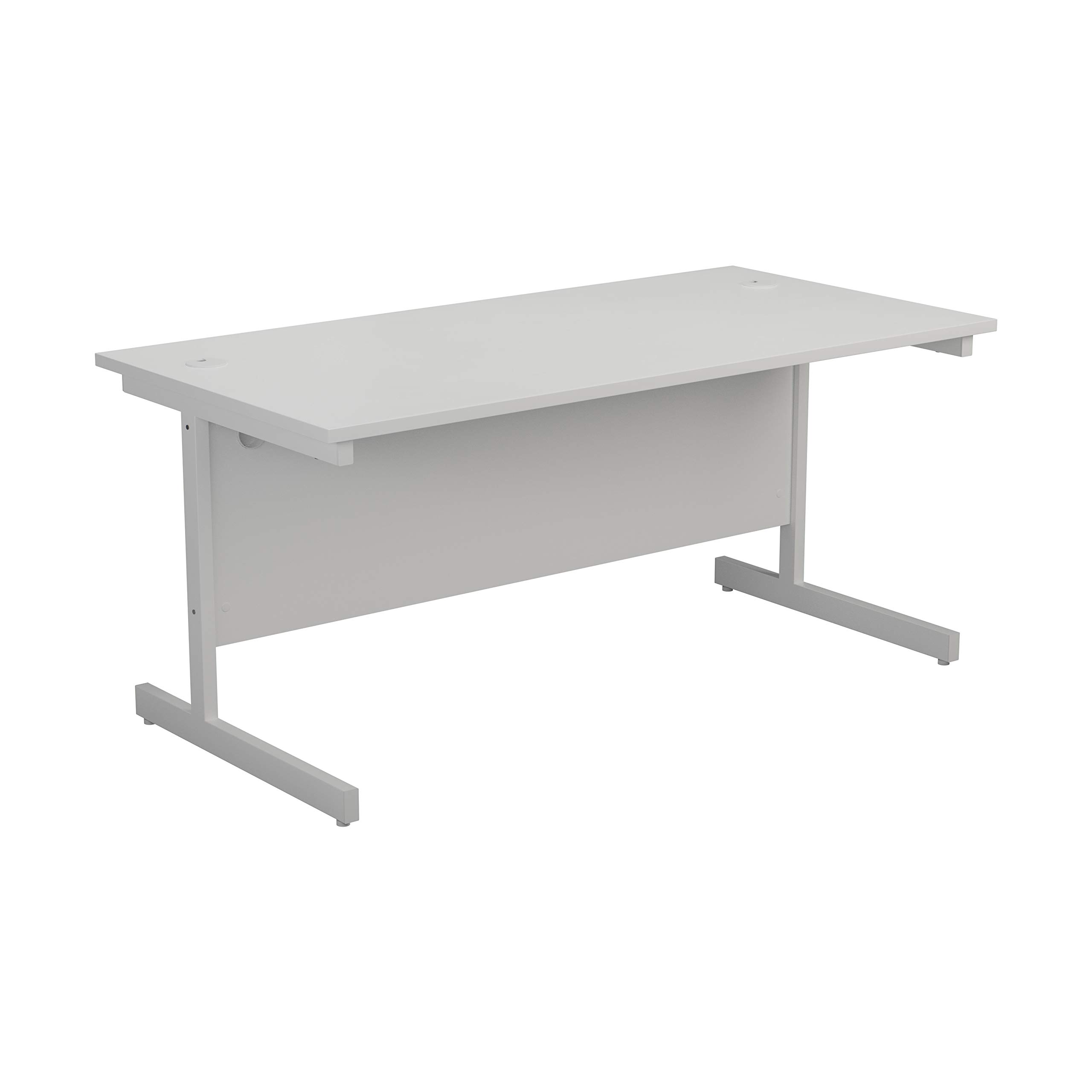 FF JEMINI 1600 RECTANGULAR DESK WHT