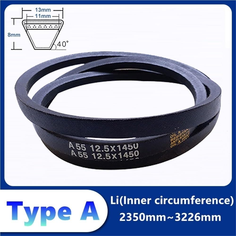 Pasek napędowy gumowy typu AV 13 mm x 8 mm do przenoszenia mocy - 1 szt.(2870mm)