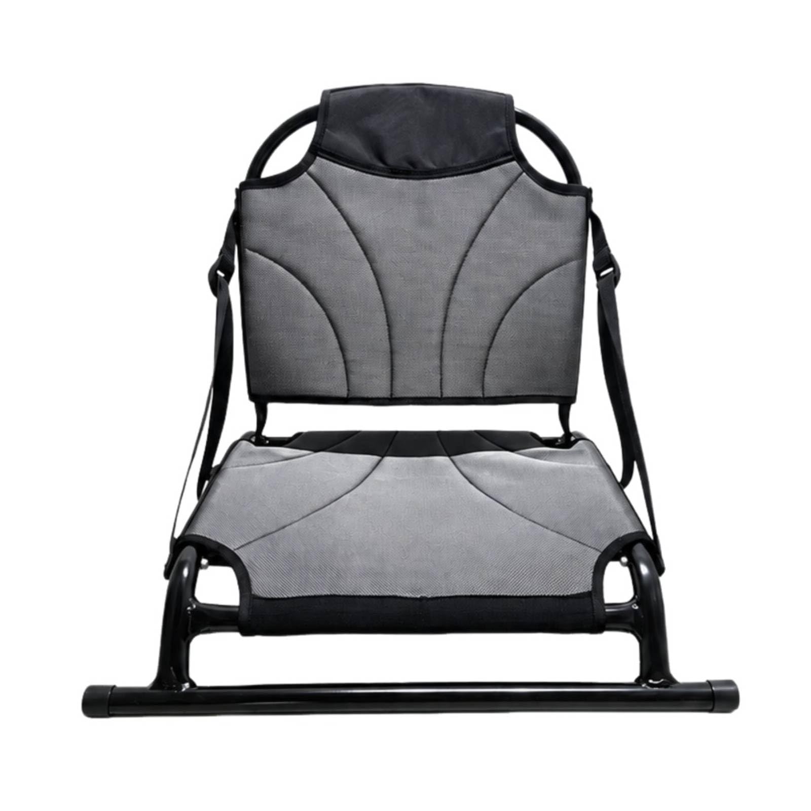 Asiento Kayak con Aluminio Ligero Asiento con Aleación Aluminio Ergonómico Paddle, Pesca en Agua, Gris