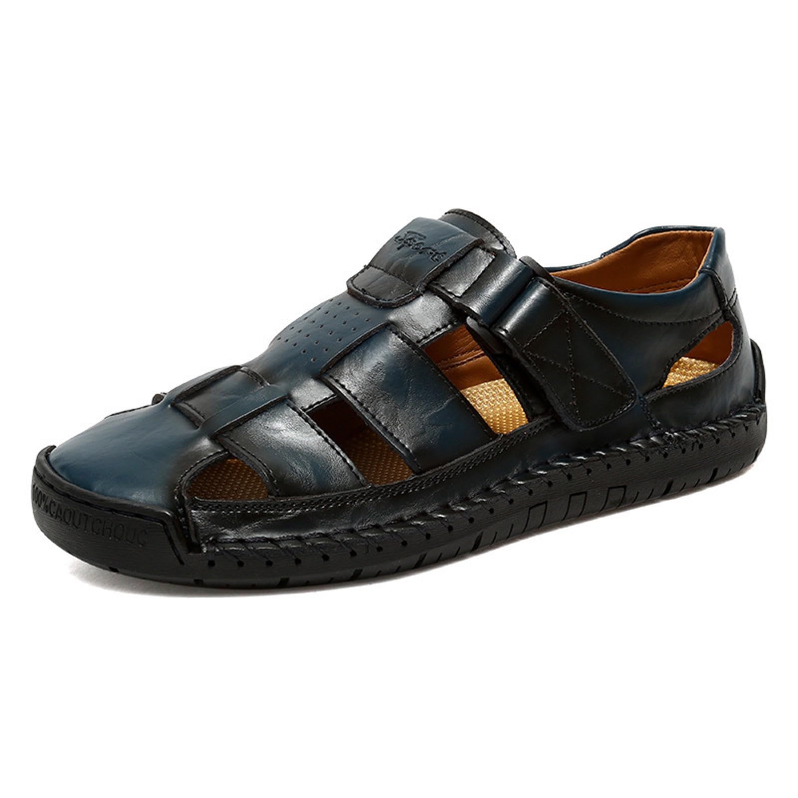 Plantilla Antideslizante Sandalias-Sandalias deportivas informales, cómodas y transpirables para hombre, para exteriores, con correas ajustables, para caminar, hacer senderismo y playa.