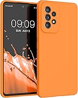 Vista 148 de kwmobile Funda compatible con Samsung Galaxy A52 / A52 5G / A52s 5G - Funda de Teléfono de Silicona TPU con Acabado Suave - Arrecife Azul