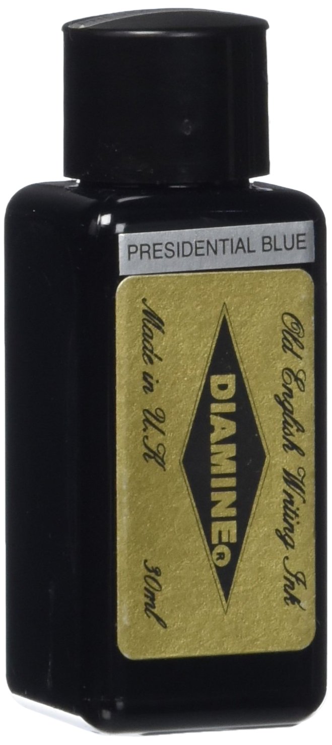 DIAMINE INK BOTTLE-PRESIDENTIAL BLUE, 30ML