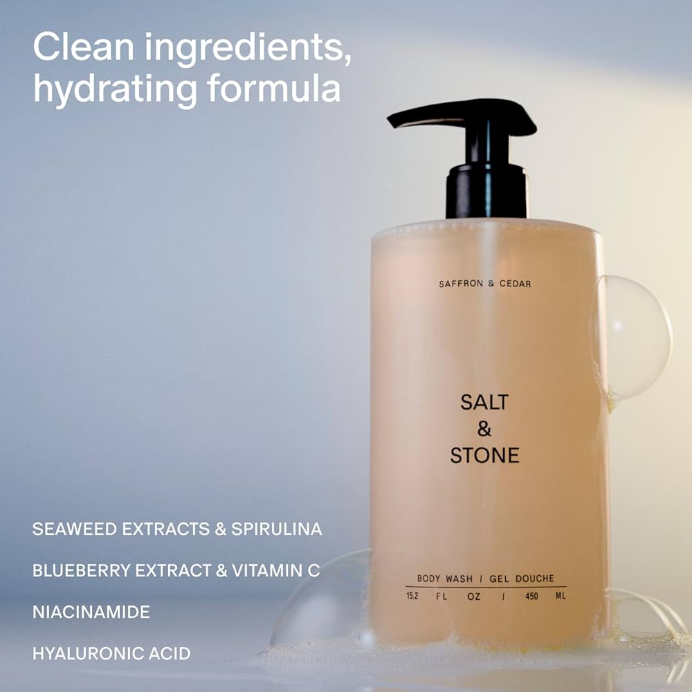 Amazon.com : Salt & Stone Body Wash with Antioxidants for Deep