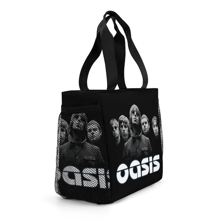 oasis ライブトートバッグ 黒 Amazon｜トートバッグ オアシス OASIS バンド 手提げバッグ