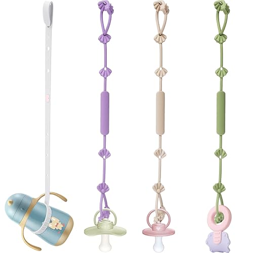 Correas de seguridad de silicona para bebés, correas ajustables de bayoneta para chupete de bebé, clips para chupete de bebé, bebé, bebé, bebé,