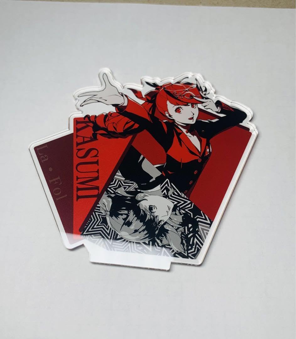 ペルソナ5 芳澤かすみ アクリルスタンド マルイ パレス ペルソナ5 芳澤かすみマルイパレスアクリルスタンド