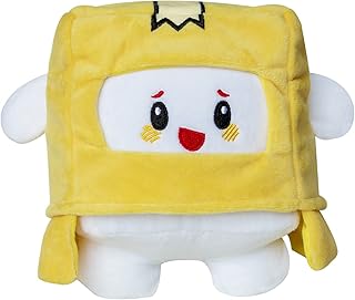Boxy Plush Toys 6.3Inch/16cm Anime LankyBox Soft Stuffed Plushies Removable Cute Robot Doll(Boxy Plush)