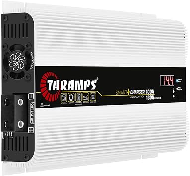 Taramps Smart Charger 100/130A battery charger 130A dynamic mode car audio system power supply 1850 watts max output power bivolt automatic 127/220VAC