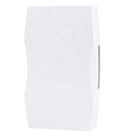 Electric Ding Dong Tune Door Bell for Office/Home (White)