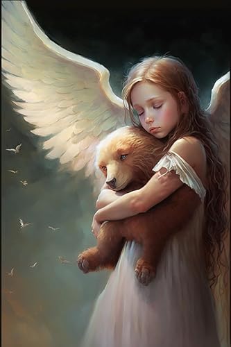 IHMOLN Kit de pintura de diamantes The Imperfect Angel Diamond Painting Adult DIY Full Diamond Cover & Soft Canvas Craft The, serie de curación de