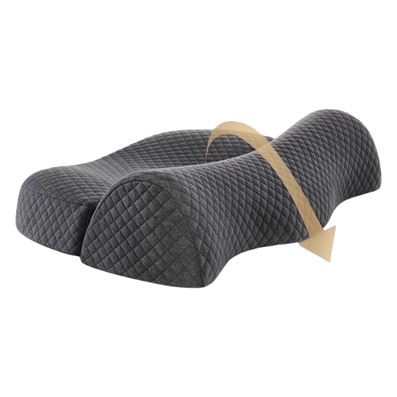 Oreiller cervical en mousse à soutien ergonomique doux et respirant pour le cou