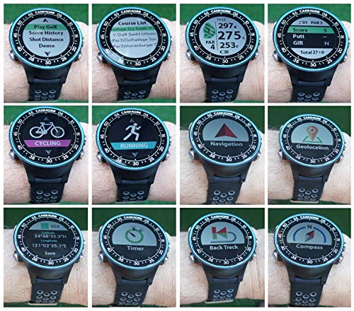 Multi-Sport-Golf-TM-402HR-S-Reloj-GPS-para-golf-pantalla-a-color