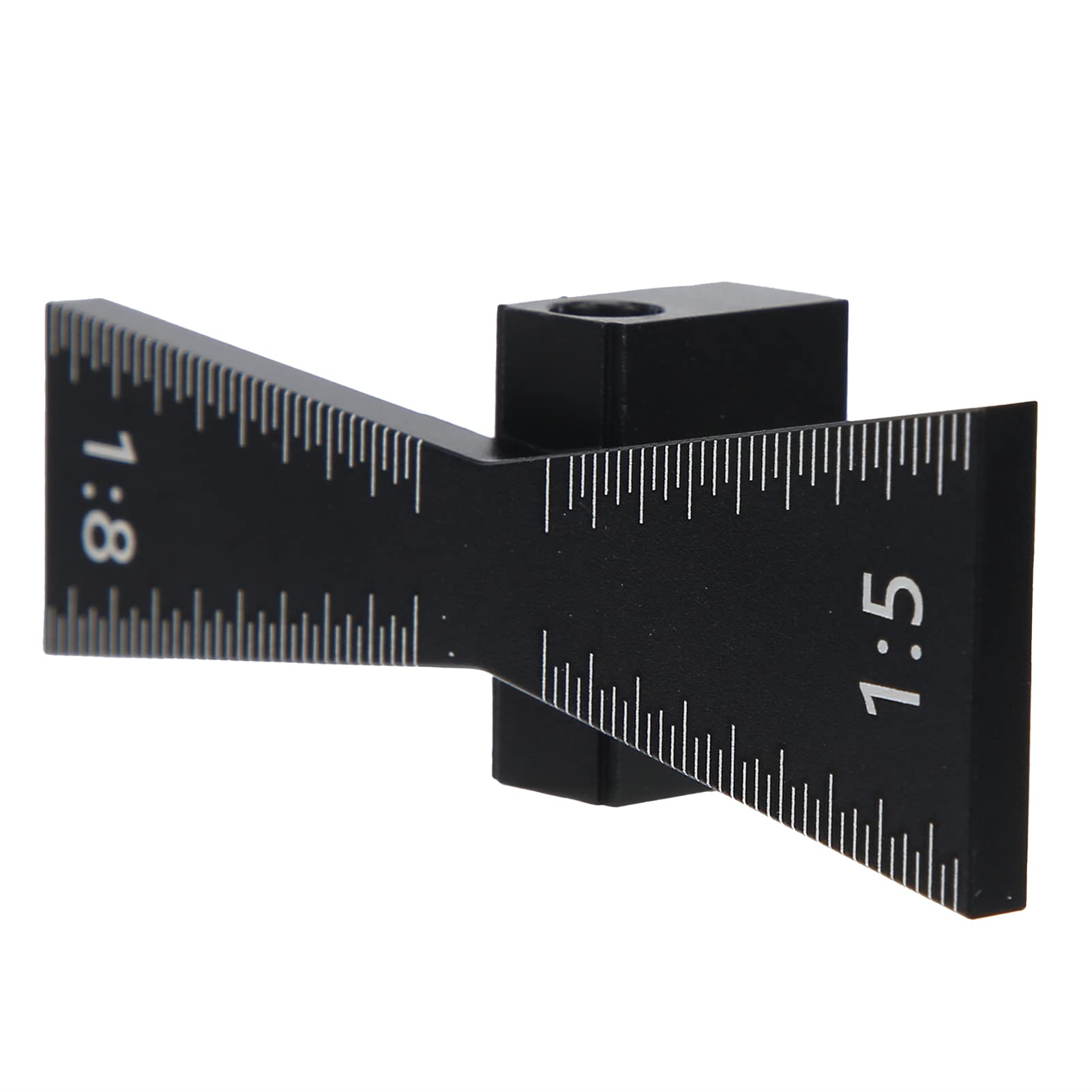 Dovetail Jig and Marker Tool for Woodworking Carpentry Projects with 1:5 and 1:8 Ratios Precision Aluminium Alloy Joinery Tool for Furniture Making