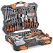 Produktbild VonHaus 256-teiliges Premium-Universal-Handwerkzeug + Schlüsselsatz - Kombinationswerkzeugset mit satiniertem Werkzeug und stabiler Aufbewahrungsbox - ideal für Heimwerker & Werkstätten
