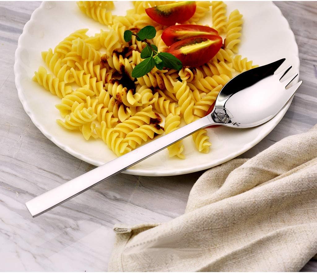 Bеѕt Cуbеr Dеаlѕ 🔥 Spork,Healthy & Eco-Friendly Spoon, Fork, Stainless Steel Sporks for Everyday Household Use and Outdoor Camping, Multifunctional Spork for Adults, Children, Senior Citizens and the Disabled, 2-Pack Prоduсt Dеаl Spork,Healthy & Eco-Friendly Spoon, Fork, Stainless Steel Sporks for Everyday Household Use and Outdoor Camping, Multifunctional Spork for Adults, Children, Senior Citizens and the Disabled, 2-Pack