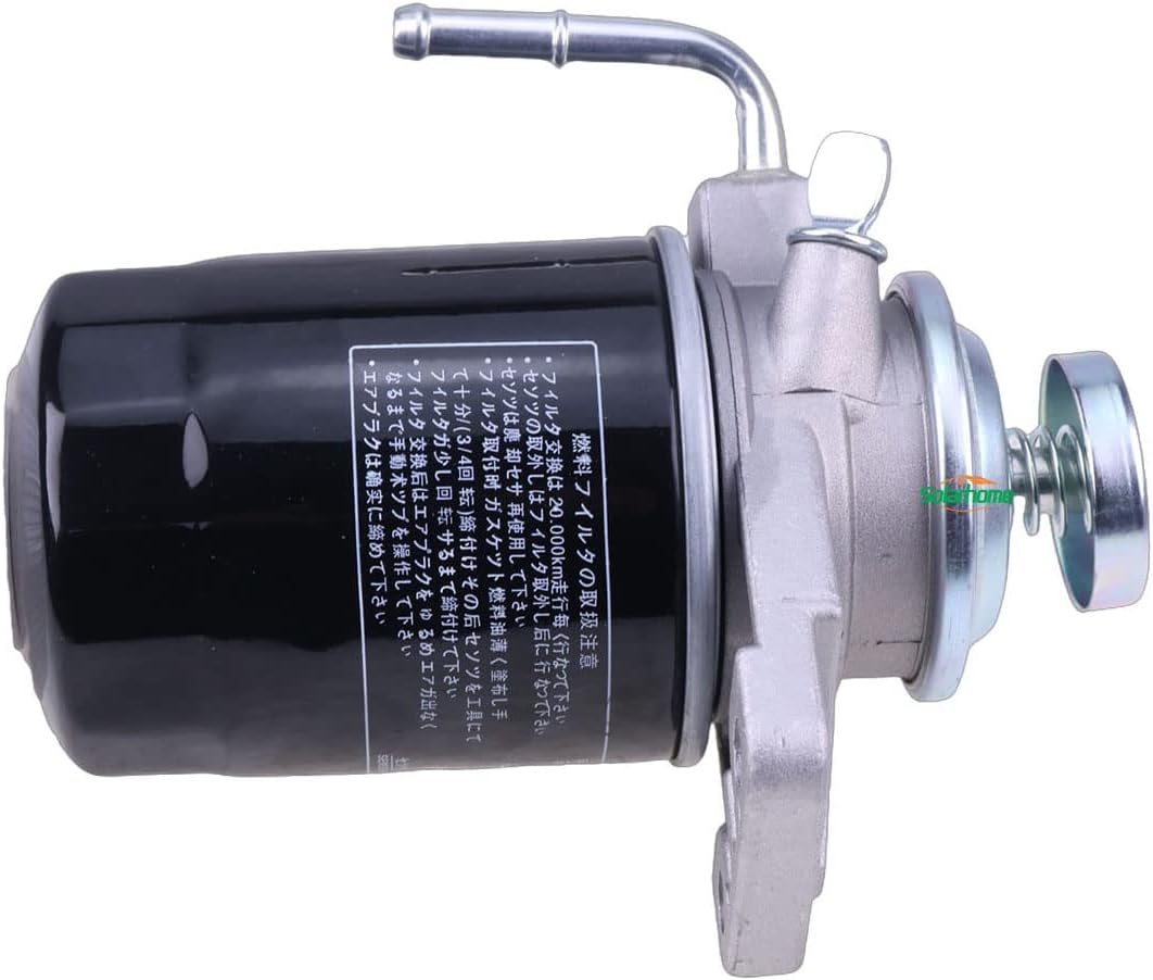 Solarhome Fuel Filter Assembly T4682-25732 T4682-25731 T4682-43172 Compatible with Kioti CK2610 DK451 DK55 DK551 DK60 K92400 MEC2200GW MEC2240GW RX6010C RX6010PC