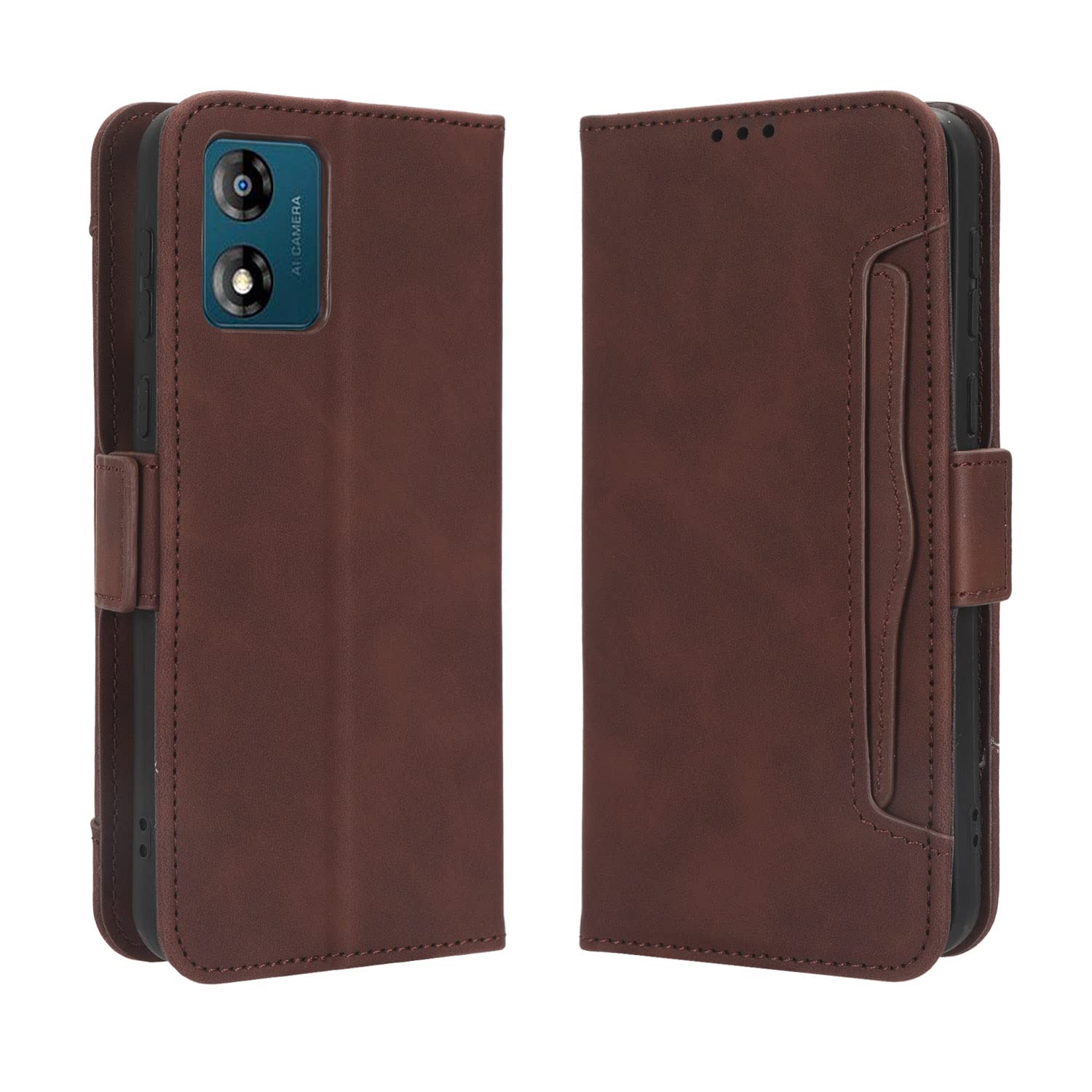GOKEN Cover per Motorola Moto G50, Custodia Folio in PU