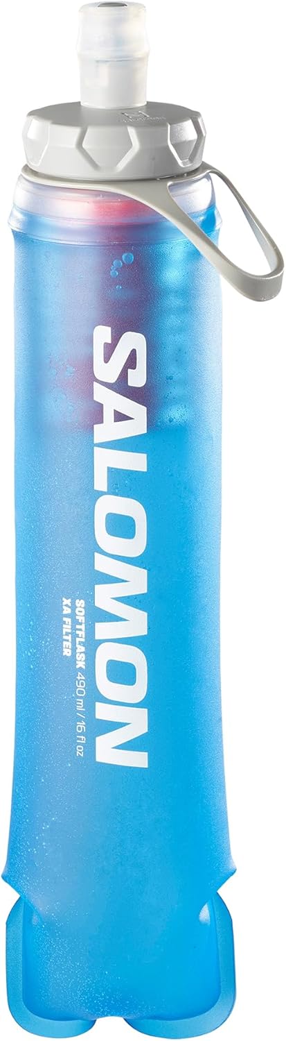 Salomon SOFT FLASK XA FILTER Running Hydration Accessories 490ml, Clear Blue, NS