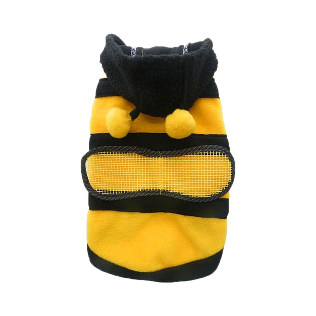 Generic Pet Hoodie Clothes Dog Cat Coat Puppy Apparel Fancy Bee Costume Outfit XS (B01M0SUD3A) Amazon Price History, Amazon Price Tracker