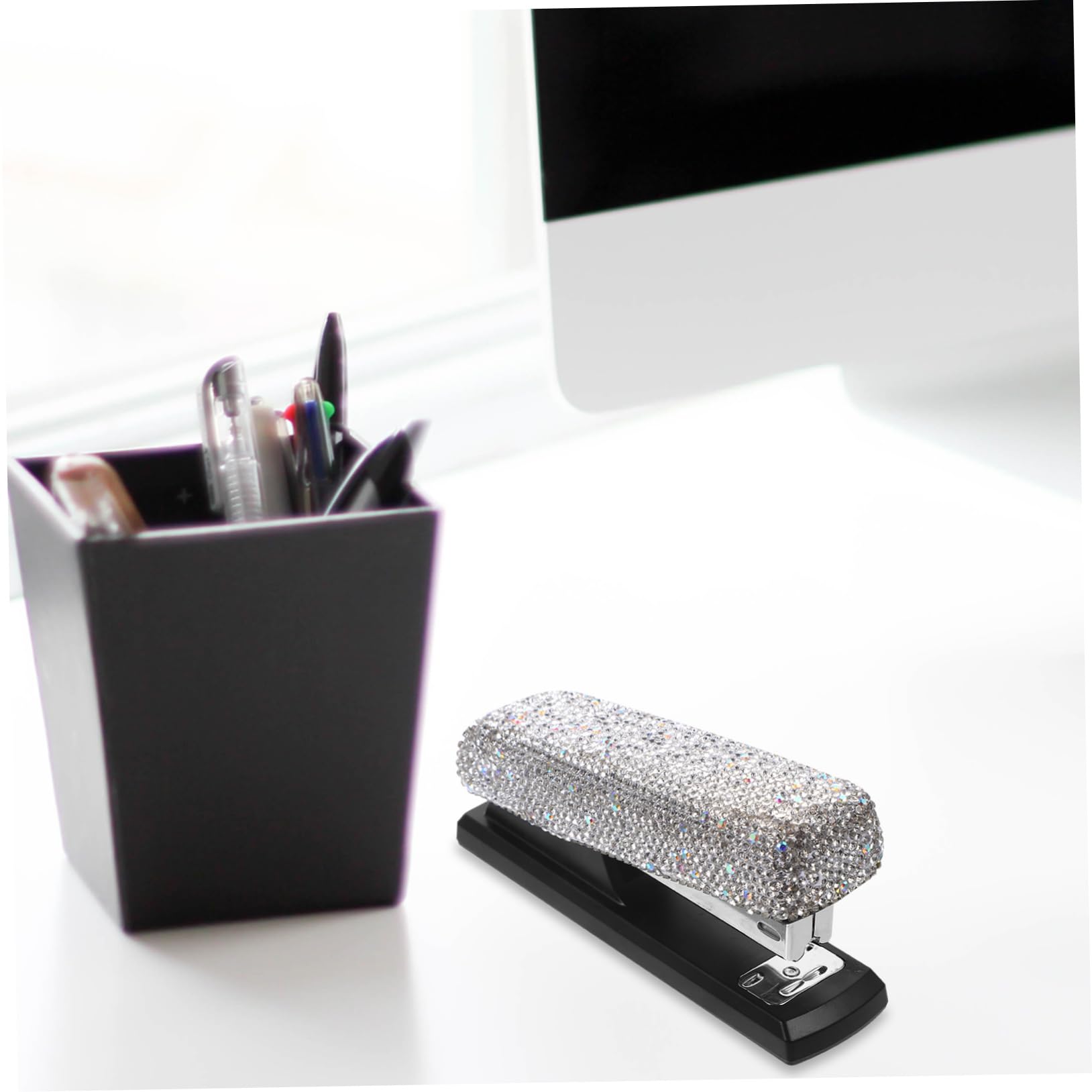 SEWACC 5 Sätze Praktischer Rhinestone Heftgerät für Büro und Zuhause Langlebig und Tragbar für Schule und Reisen Hochwertige Verarbeitung Design