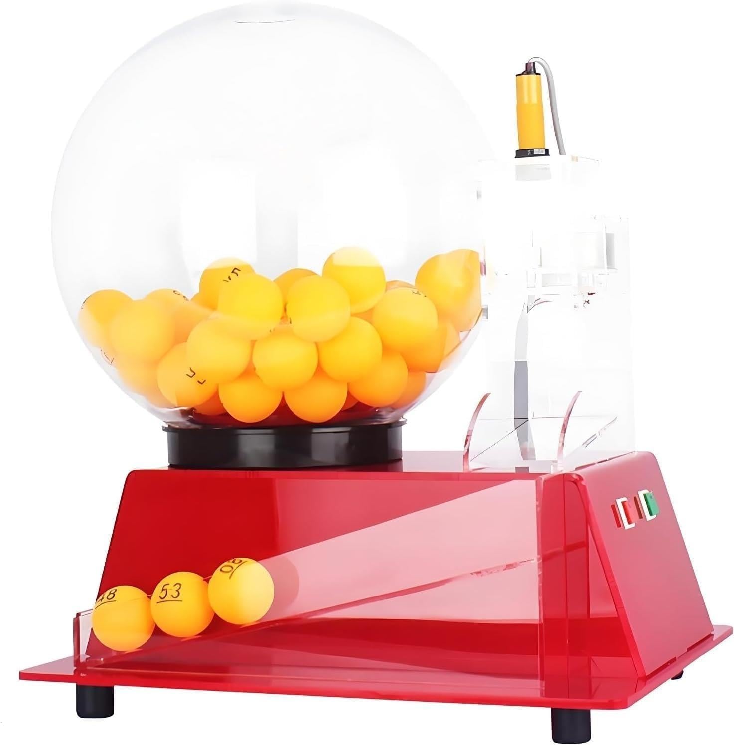Máquina eléctrica de bolas de lotería, selector de números de bolas