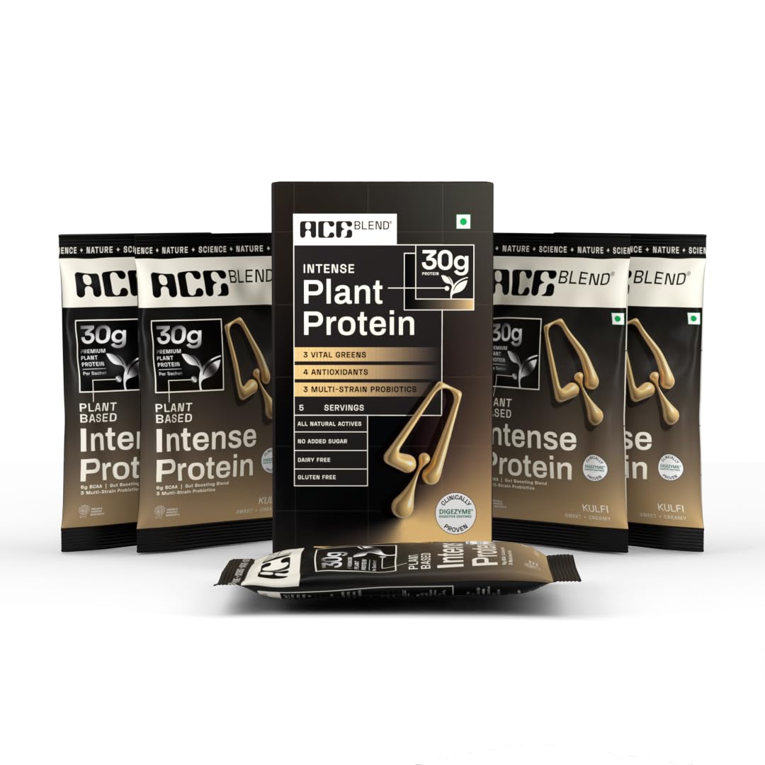 Ace Blend Intense 30g Plant Protein | Supports Muscle Growth & Recovery | Reduces Post-Workout Fatigue | 6g BCAA Amino Profile | Easy to Digest | For Men & Women | Chocolate Hazelnut 15 Servings, 675g — Amazon image 16