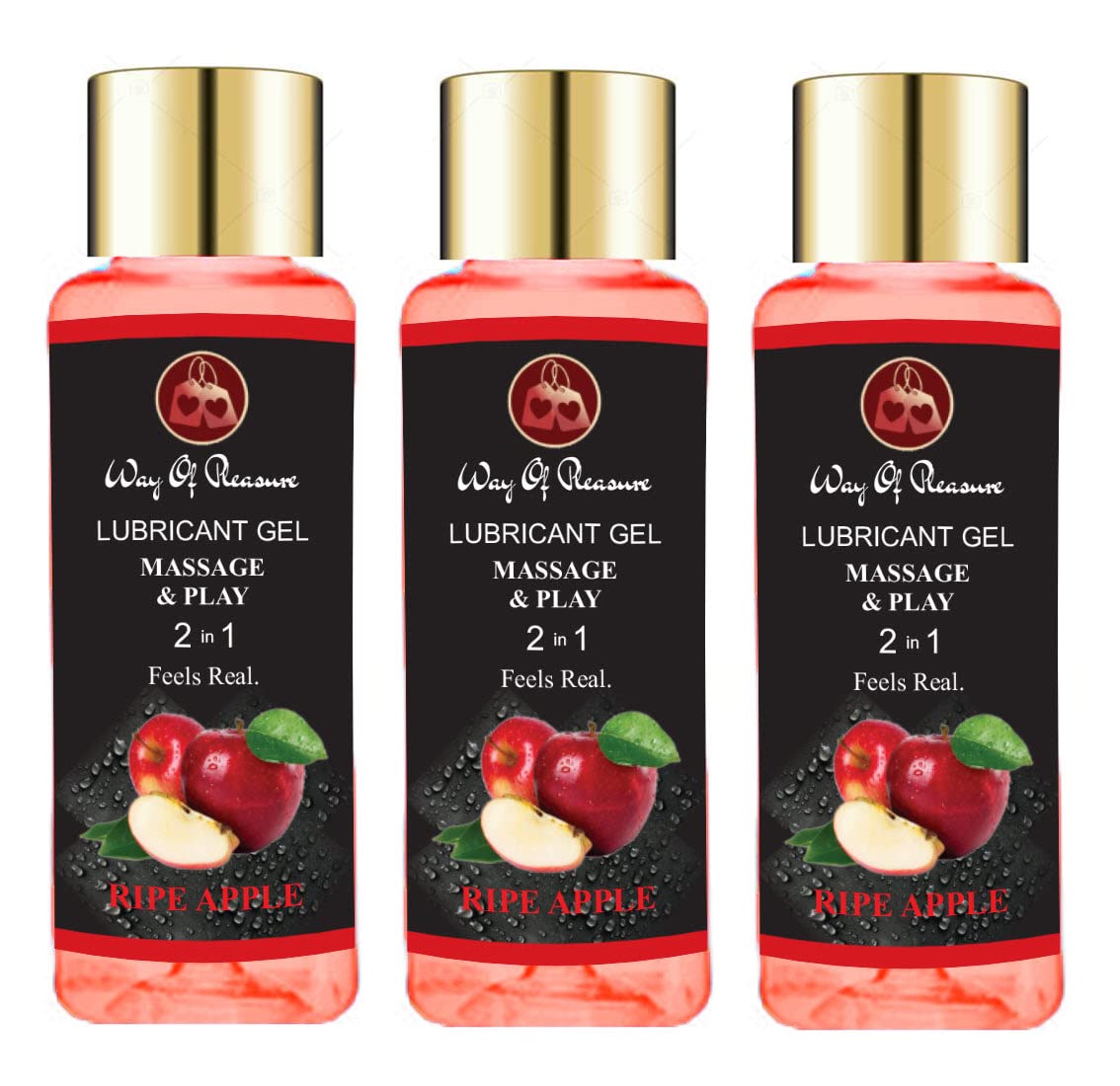 Way Of Pleasure Lube Flavoured Lubricant Gel-50Ml|Water Based Lube|Pack Of 3(Ripe Apple,Pack Of 3)-image-43